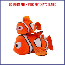 Cartoon Nemo Plush Toy 25cm Cute Stuffed Clownfish Animal Doll Home Decor Gift