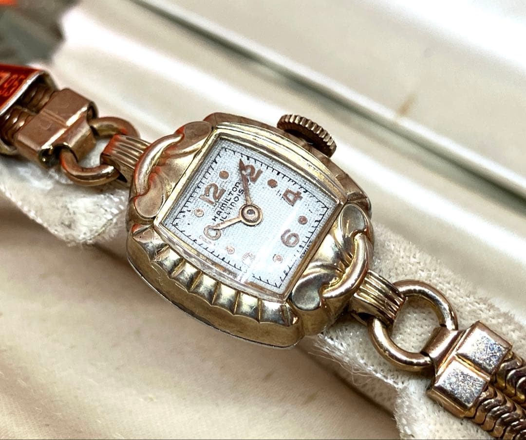 Used Vintage Hamilton HAMILTON manual winding watch stainless steel image 2