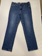 Universal Thread Women's Blue Jeans High Rise Slim Straight Size 8/29R Stretch
