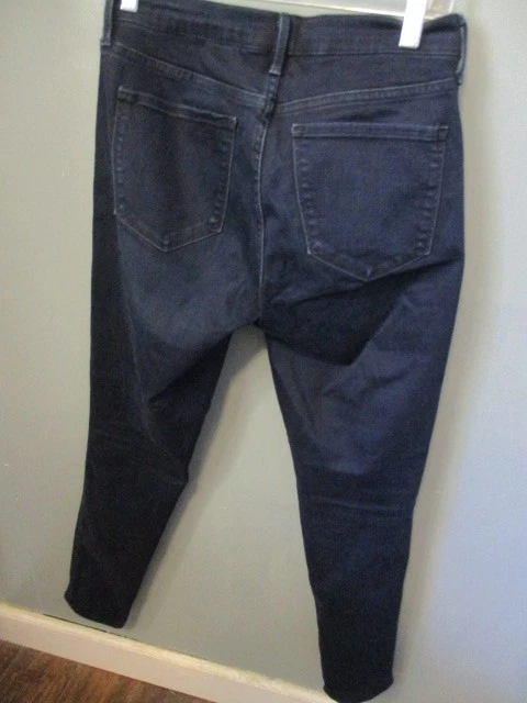 GAP 1969 True Skinny Jeans Women’s Size 8R Dark Wash Stretch Denim STRAIGHT LEG - Image 4 of 4