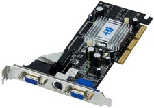 HIS ATI Radeon 7000 Graphics Card 32 MB DDR AGP 2x VGA S-VIDEO