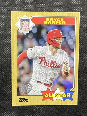 2022 Topps Bryce Harper 1987 Topps Baseball 35th Anniversary All-Stars #87AS-3