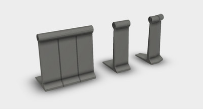 Berliner Mauer Mauerelement Segment Berlin DDR 3D Druck 1:87 - 1:35