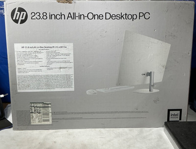 +HP 23.8 inch All-in-One Desktop PC 24-cr0013w - Brand New