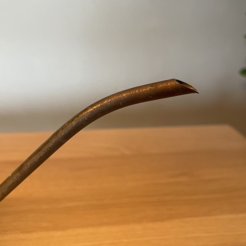 Vintage Kupfer Messing Gießkanne - Kaktuskanne Bonsaikanne - Bild 2 von 19