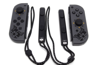 Nintendo Switch Joy-Con Set - Monster Hunter Rise Edition & Handschlaufen