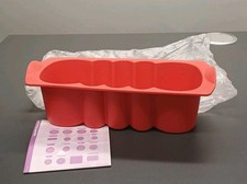 Tupperware Silikon Kastenkuchen Kastenform  rot - NEU