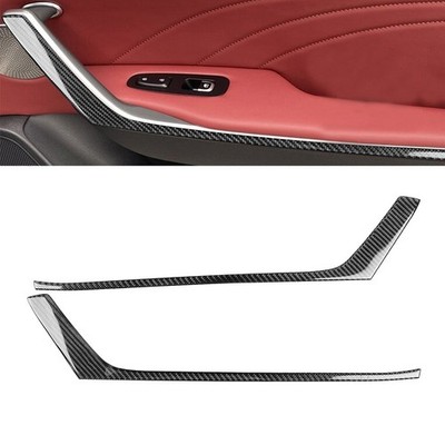 Interior Door Armrest Pusher Handle Cover Trim For Kia Stinger 2018-2023