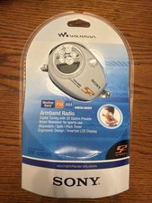 Sony SRF-M85W Sports Walkman Radio NEW SEALED Weather/FM/AM Vintage Sony
