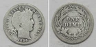 X7665  1896-O Barber Dime 10c, Good