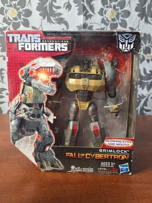 Transformers Generations Fall of Cybertron Grimlock Glowing Eyes Mouth New