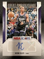 2024-25 Panini Nba Hoops - Great Significance Keon Ellis #GS-KEK (AU, RC)