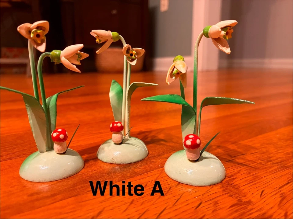 Tarjetero de madera Erzgebirge FLOR de colección PRECIO POR UNO - $25 CADA UNO Foto 2 de 4