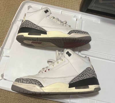 Nike Air Jordan 3 Retro White Cement Reimagined Size 9 DN3707-100