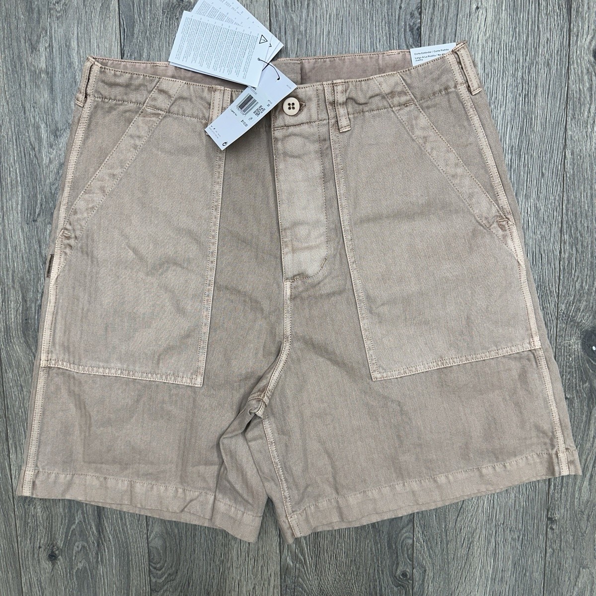 Nike Shorts Size 30 Mens Hemp Brown Life Fatigue Standard Fit $110