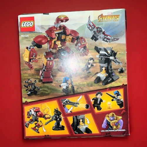 Lego Marvel Super Heroes Avengers Infinity War Set #76104 Hulkbuster Smash-Up