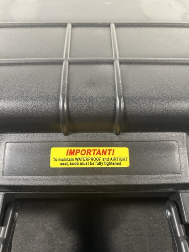 CASEMATIX Waterproof Laptop Hard Case for 15.6-17.3 inch Gaming Laptops black - Afbeelding 10 van 17