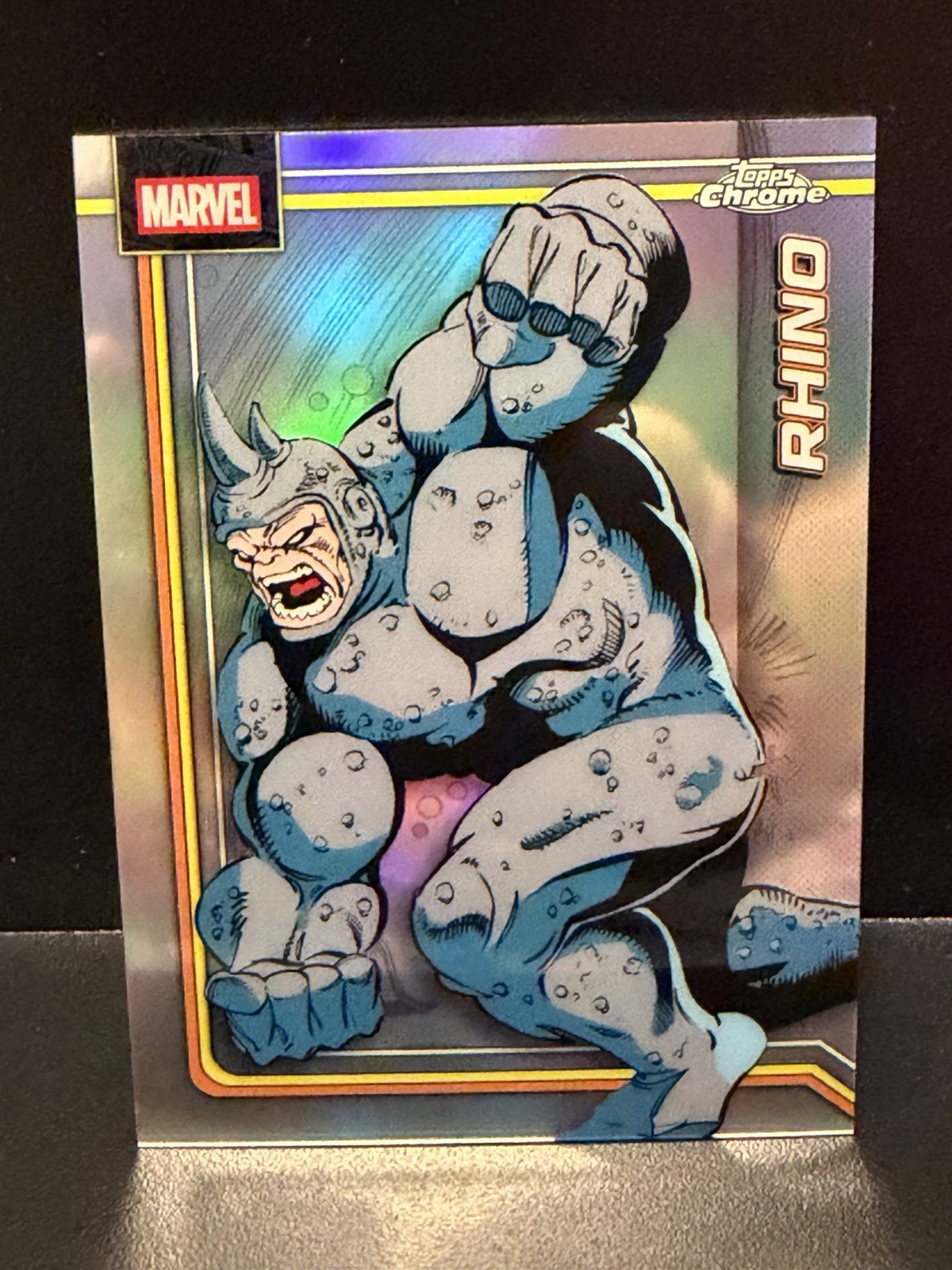 2026 Topps Chrome Marvel Rhino #097 Refractor 