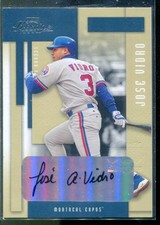 2004 Playoff Prestige Autographs #112 Jose Vidro Auto Rare SSP Black Ink /25