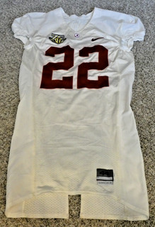 2007 ALABAMA CRIMSON TIDE Game Worn/Issued JERSEY 75th SEC Patch D J HALL