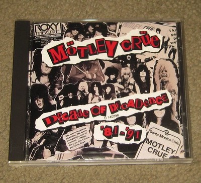 Mötley Crüe - Decade Of Decadence '81-'91 (CD, 1991, Elektra Records)