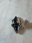 Bold Beautiful Gems en Vogue 40x15 mm Lapis Lazuli/Sapphire Silver 925 Ring NIB — photo 5