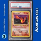 2000 POKEMON TEAM ROCKET FIRST EDITION #50/82 CHARMANDER PSA 9