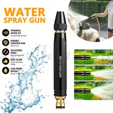 High Pressure Water Spray Gun Nozzle Garden Hose Pipe Lawn Home Car Wash Tool