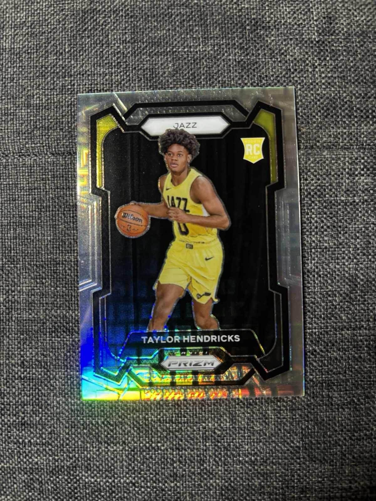 2023-24 Panini Prizm #161 Taylor Hendricks Pandora Factory Set 009 /150 RC
