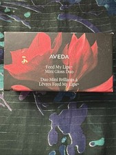 Aveda Feed My Lips Pure Nourish-Mint Mini Gloss Duo- Hibiscus Dew/Maqui Berry