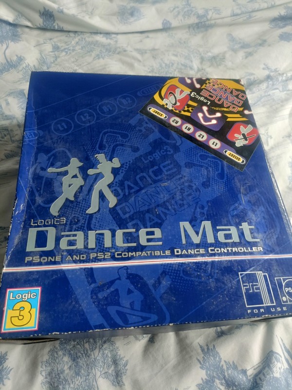 Logic3 PlayStation Dance Mat PS1/PS2 Compatible - NEW Unused Boxed Controller