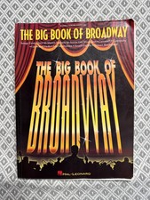 1994 The Big Book of Broadway Songbook Piano/Vocal/Guitar 