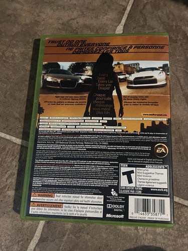 Need for Speed Undercover (Xbox 360, 2008) CIB COMPLETE - Bild 4 von 6