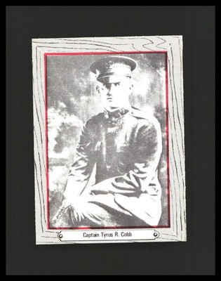 1975 Ty Cobb -  Praeger Publishing Captain Tyrus R. Cobb #5 Greatest Player 