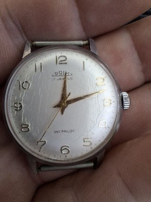 Prim Incabloc Made In Cehoslovakia Vintage Watch Mechanism Prim Caliber 66