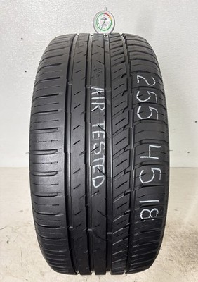 1 Tire 255 45 18 Nokian zLINE A/S (80% Tread Left) NO REPAIRS 103Y