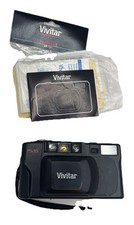 Vivitar PS-35 Auto Focus 35mm Film Camera Point  Shoot Flash Use 2 AA Batteries