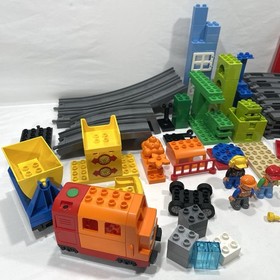 LEGO Duplo Deluxe Train Set Track System 10508 97% Complete, Train Working READ