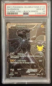 Zekrom Celebrations Psa 10 | eBay