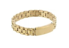 Popular Men's Link Bracelet 18K Gold - 925 Silver Men Link Bracelet Durable UK