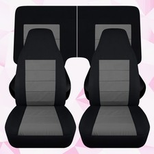 Fits 1982 To 1992 Chevy Camaro Front 4 Piece Rear Seat Covers Two Tone Fits 1982 To 1992 Chevy Camaro Front 4 Piece Rear Seat Covers Two Tone