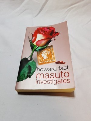 Masuto Investigates by Howard Fast Paperback Mystery Novel Read Copy