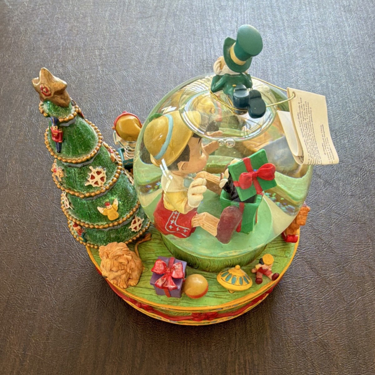 Disney Pinocchio Christmas Snow Globe | eBay
