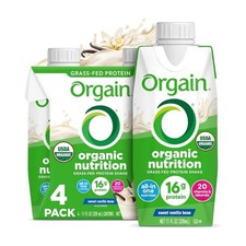 Vanilla Nutritional Shake 44 Oz(Case Of 3)  by Orgain 6.31 per gallon