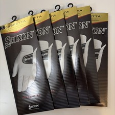 6 Srixon Cabretta Premium Golf Gloves, Mens Small Reg LH for RH Players