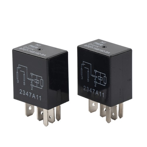 2X 12 V DC 5-poliges Kfz-Relais für ausgewählte Ford-Fahrzeuge 8T2T-14B192-BA - Picture 3 of 11