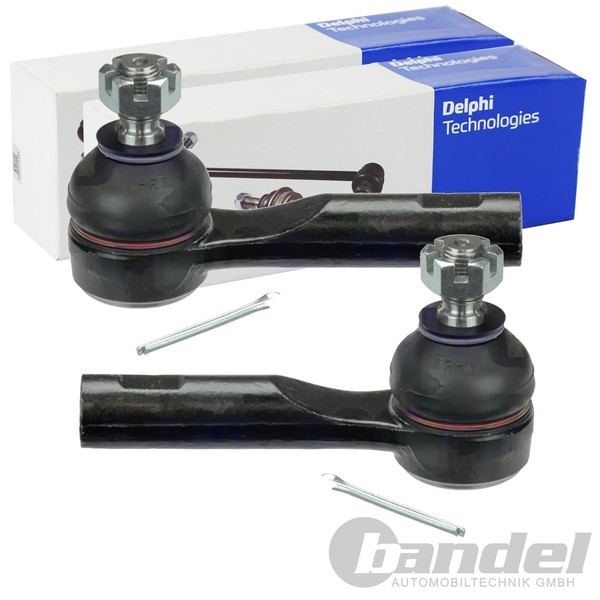 2X Delphi Spurstangenkopf Links+Rechts Passend FüR Nissan 100NX 200SX Almera-image