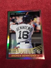 2018 Donruss Retro #227 Variations Stat Line Career 🔥 90/353 Andrew Benintendi 