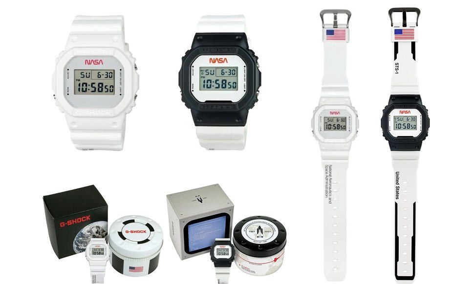 CASIO G SHOCK x NASA DW 5600NASA20 5600NASA21 set of 2 | eBay