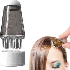 6Ml Scalp Applicator Mini Head Massager Roller Ball Hair Growth Oil Massage Comb
